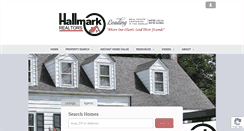 Desktop Screenshot of hallmarkrealtors.com